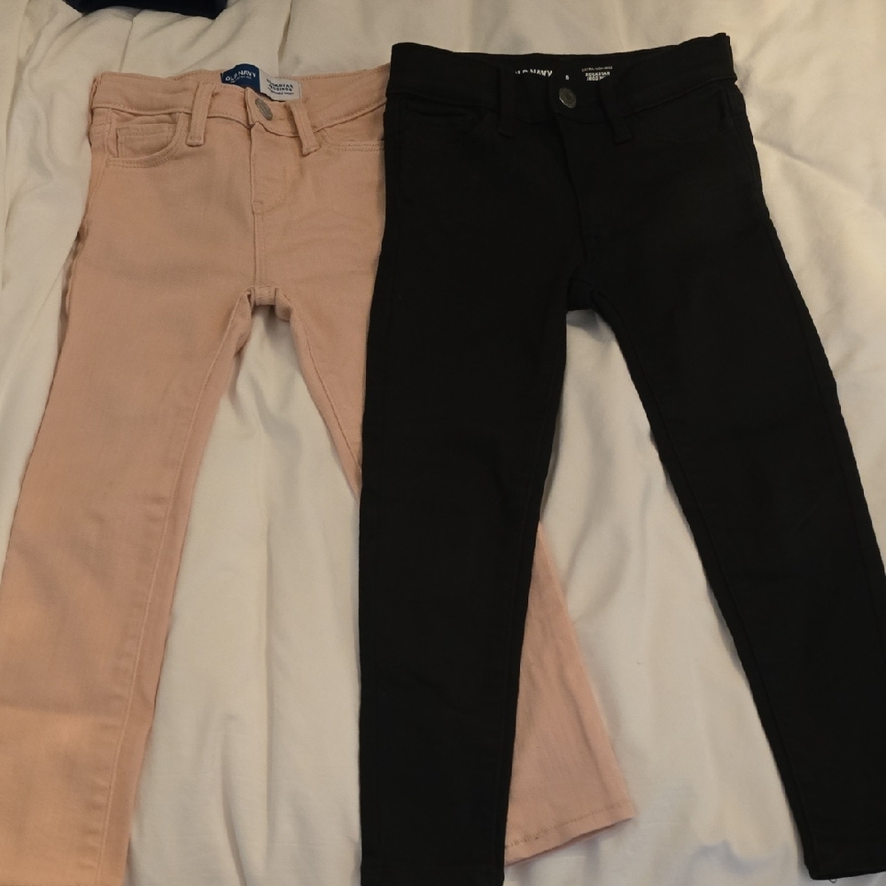 Old Navy Peach Rockstar Jeggings